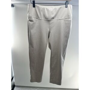 J Jill Essential Cotton Stretch Crop Pants Wearever Collection Women's Size M‎